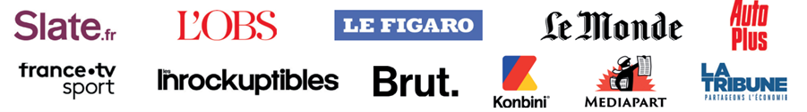 Logos publications des Grandes Enquêtes dans les médias
