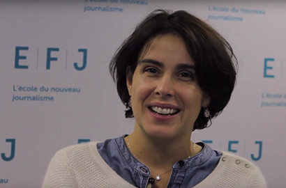 Actu EFJ - Stéphanie FONTAINE, Journaliste reporter