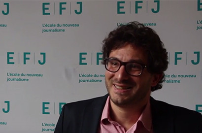 Actu EFJ - Ludovic BLECHER, Dirigeant du Fonds Google pour l'Innovation Numérique de la Presse.