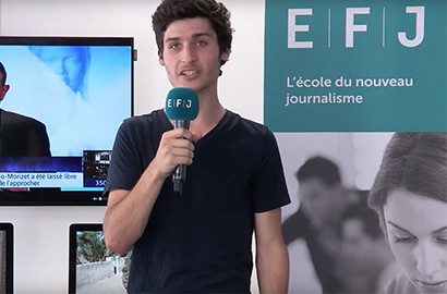 Actu EFJ - Au coeur d'un stage de journalisme "plurimédia" TV, radio et web