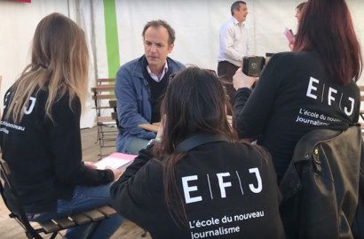 Actu EFJ - Reportages vidéos à l'Escale du Livre