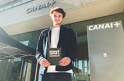 Actu EFJ - Avec l’EFJ, Alfred a découvert la polyvalence du métier de journaliste sportif