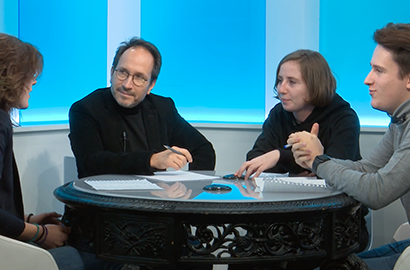 Actu EFJ - Les Ateliers Médias TV : en direct d'un studio Talk Show