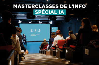 Actu EFJ - Masterclasses de l'info : nos étudiants plongés au cœur de l'IA