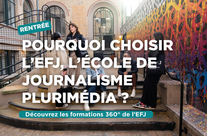 Actu EFJ - Rentrée 2025 : pourquoi choisir l’EFJ, l’école de journalisme plurimédia