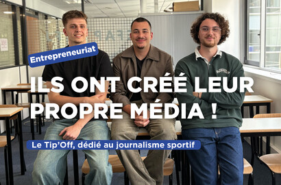 Actu EFJ - À la place d’un stage, ils ont créé leur propre média : Le Tip’Off