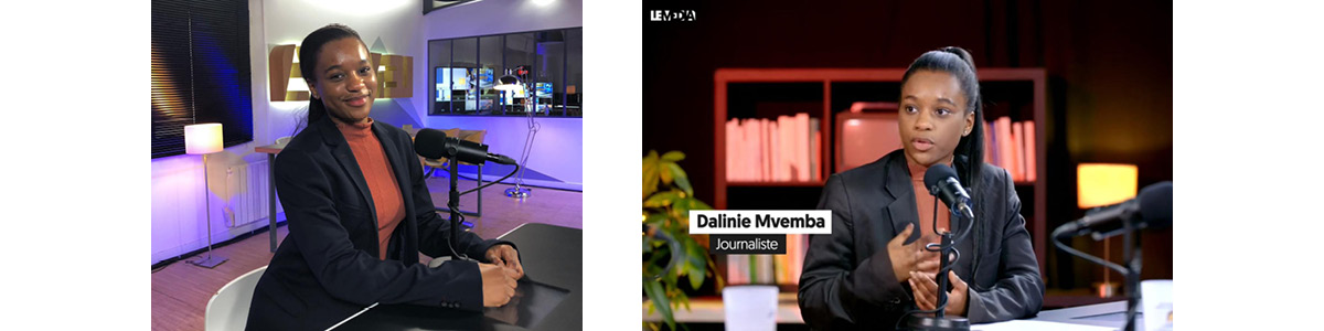 Stage MediaTV : Dalinie, étudiante en 3e année à l'école de journalisme EFJ