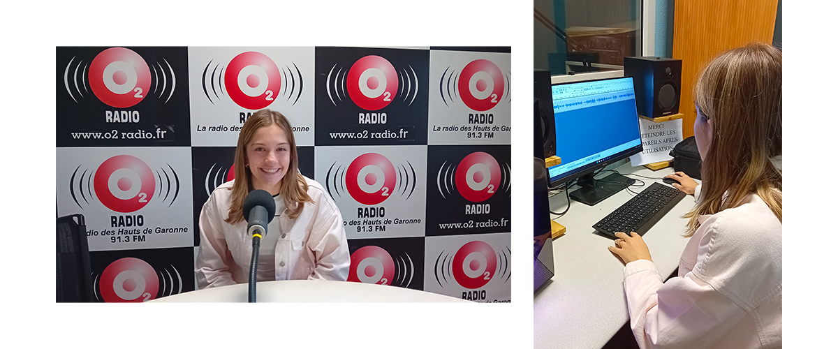 Cléa Lepesqueux a O2 radio