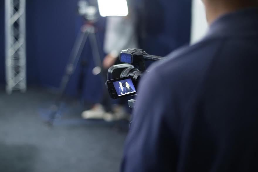 Atelier média EFJ - Tournage d'une émission TV diffusée sur Bordeaux.tv et Elysée.Tv