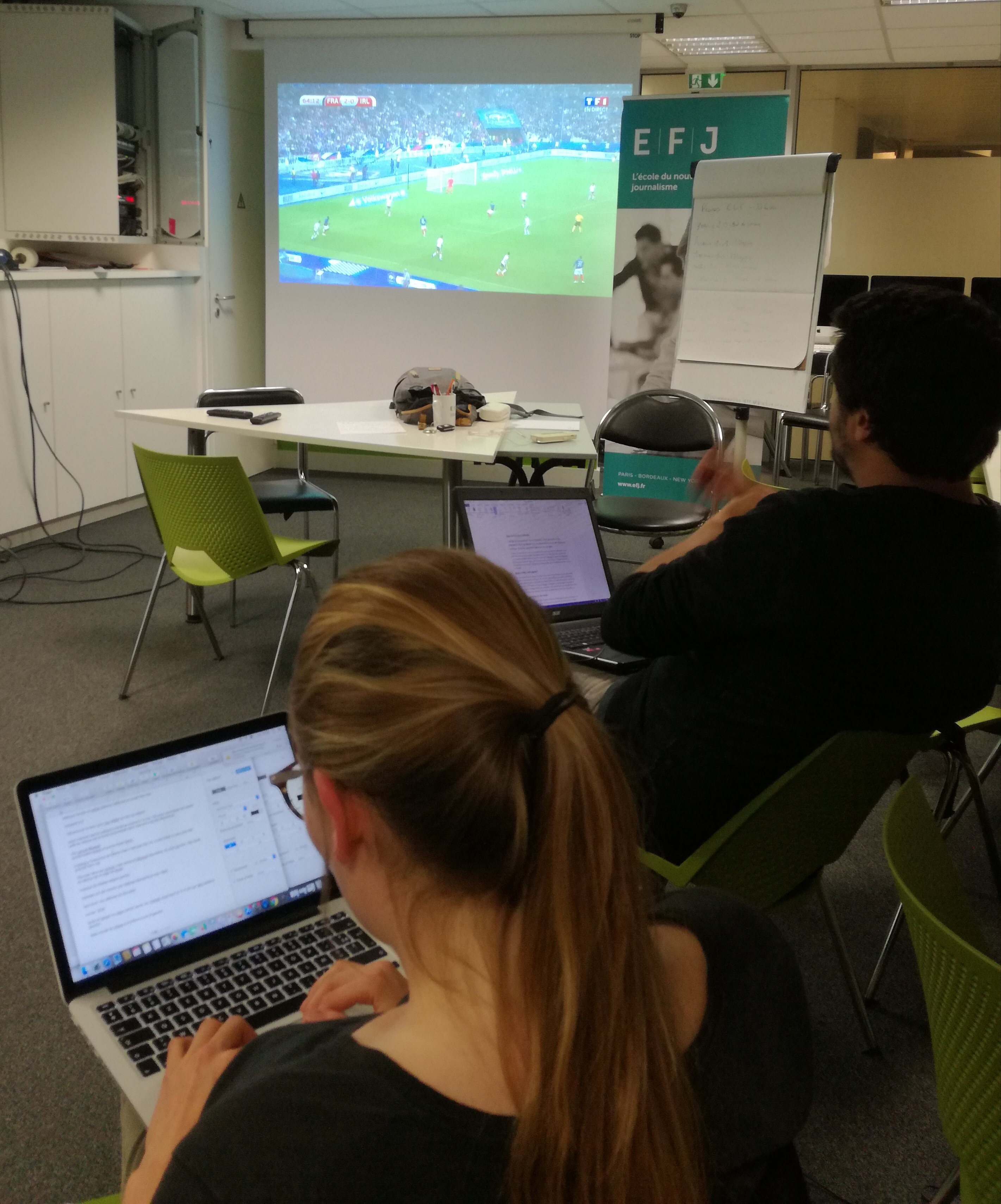 Formation Médias EFJ : Conférence de Presse avec le Rugbyman Hugh Chalmers