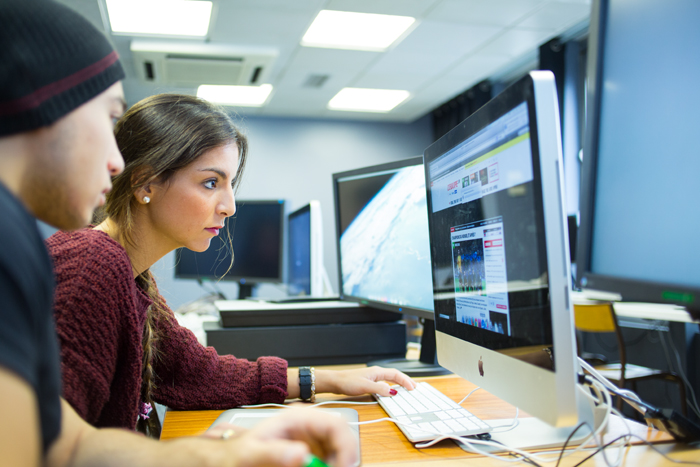 Atelier production de blog à l'école de journalisme EFJ